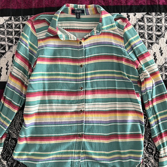 Striped Button Down - Picture 3 of 7